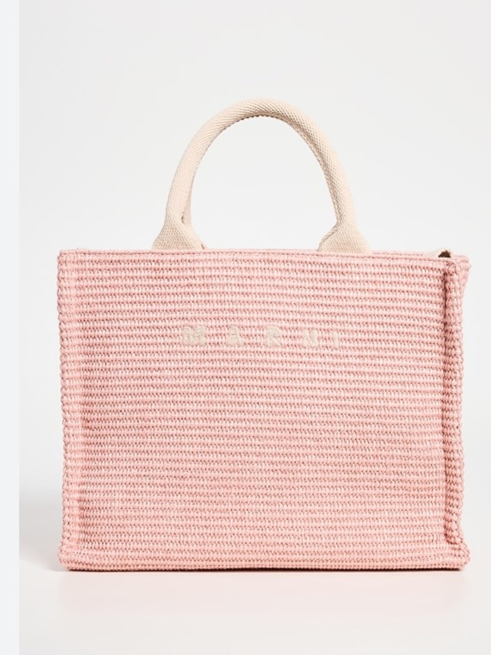 MARNI Woven Pink Tote Bag - Women's Casual Shoulder Bag - Picture 15 of 15